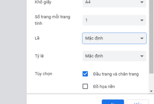 Hướng dẫn chỉnh khổ giấy cho máy in nhiệt chi tiết