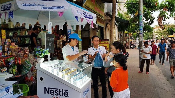 NESTLE GIẢI PHÁP BÁN HÀNG DI ĐỘNG BẰNG MÁY QUÉT MÃ VẠCH