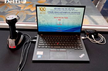 THUÊ MÁY QUÉT MÃ VẠCH CHO GIẢI PHÁP CHECK-IN TẠI SỰ KIỆN HỘI THẢO UNG THƯ VIỆT PHÁP