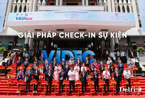 Check-in hội nghị VIDEC 2026 kết nối đăng ký và cấp CME