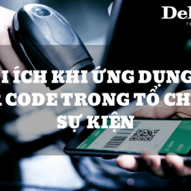 6 LỢI ÍCH KHI ỨNG DỤNG MÃ QR CODE TRONG TỔ CHỨC SỰ KIỆN