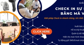 GIẢI PHÁP CHECK IN MÃ VẠCH QRCODE TẠI SỰ KIỆN GOOGLE