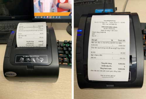 Cách mở máy in hóa đơn đơn giản nhanh chóng