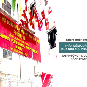 DELFI TRIỂN KHAI GIẢI PHÁP QUẢN LÝ PHIẾU MUA NHU YẾU PHẨM QRCODE TẠI PHƯỜNG 11 QUẬN GÒ VẤP HCM