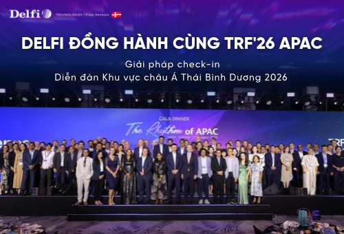 Giải pháp Check-in Hội nghị Quốc tế tại TRF'26 APAC