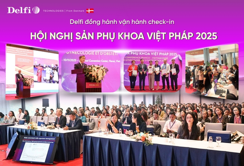 Giải Pháp Check-in QR Thông Minh của Delfi Tại Hội Nghị Sản Phụ Khoa Việt Pháp 2025