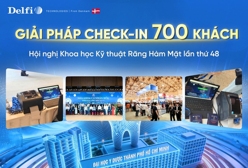 Giải pháp check-in sự kiện bằng QR Code cho Hội nghị Khoa học Kỹ thuật Răng Hàm Mặt lần thứ 48