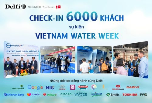 GIẢI PHÁP CHECK IN THÔNG MINH TẠI VIỆT WATER WEEK 2025