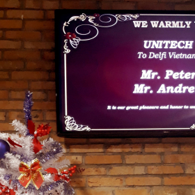 HÃNG UNITECH CÓ CHUYẾN VIẾNG THĂM VÀ ĐÀM PHÁN KINH DOANH NĂM 2018 VỚI DELFI VIỆT NAM