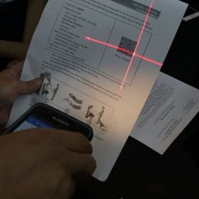 KIỂM SOÁT VÉ TÀU BẰNG THIẾT BỊ PDA QUÉT MÃ QRCODE
