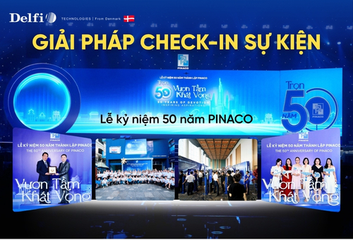 Check-in QR sự kiện PINACO: Tối ưu trải nghiệm 600 khách mời