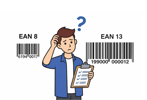 Mã Vạch EAN-8 Và EAN-13 Khác Nhau Như Thế Nào?