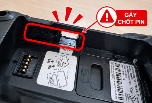Máy Đọc Mã Vạch PDA PM451 Gãy Chốt Pin: Nguyên Nhân Và Cách Sửa 