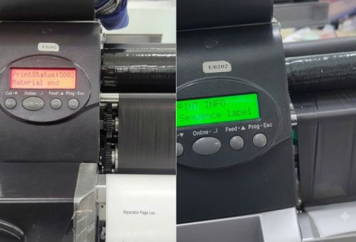 Máy In Avery AT5 Báo Lỗi Mực Ngừng Hoạt Động: Nguyên Nhân Và Cách Khắc Phục