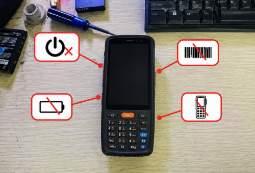 Máy Quét PDA W660 Mất Nguồn, Mất Scan, Không Quét Được