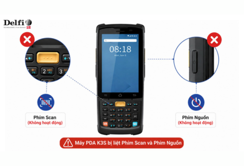 PDA K3S Liệt Phím Scan, Phím Nguồn: Nguyên Nhân Và Cách Xử Lý