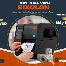 DELFI PHÁ ĐẢO ƯU ĐÃI CÙNG MÁY IN MÃ VẠCH BIXOLON - NHÂN KỶ NIỆM 5 NĂM HỢP TÁC CÙNG BIXOLON