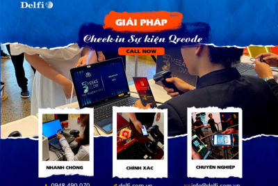 GIẢI PHÁP CHECK-IN SỰ KIỆN MÃ VẠCH QR CODE CHUYÊN NGHIỆP