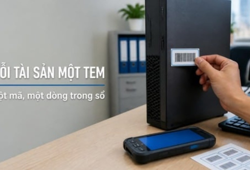 Quản Lý Tài Sản Doanh Nghiệp Bằng Mã Vạch