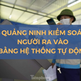 QUẢNG NINH KIỂM SOÁT NGƯỜI RA VÀO BẰNG HỆ THỐNG TỰ ĐỘNG