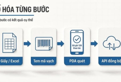 Số Hóa Quy Trình Kho: Lộ Trình Từ Giấy Đến API