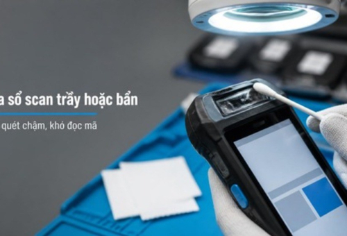 Sửa Đầu Scan PDA: Không Quét, Quét Chậm, Cửa Sổ Trầy