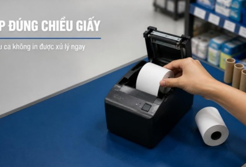 Sửa Máy In Hóa Đơn: Không In, In Mờ, Kẹt Giấy