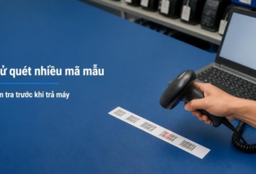Sửa Máy Quét Mã Vạch TPHCM: Quy Trình Gửi Máy