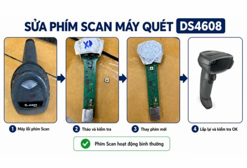 Sửa Phím Scan DS4608: Nguyên Nhân & Cách Khắc Phục