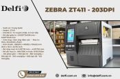 TẤT TẦN TẬT VỀ MÁY IN MÃ VẠCH ZEBRA ZT411 - 203DPI