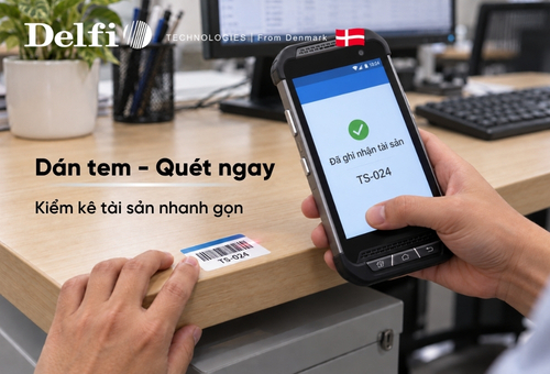 Thuê Thiết Bị Kiểm Kê Trọn Gói: PDA, In, Quét | Delfi