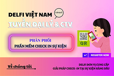[THÔNG BÁO]  TUYỂN ĐẠI LÝ PHÂN PHỐI PHẦN MỀM CHECK IN SỰ KIỆN 