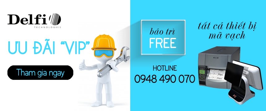 ƯU ĐÃI VIP - DỊCH VỤ BẢO TRÌ THIẾT BỊ MÃ VẠCH (KẾT THÚC)